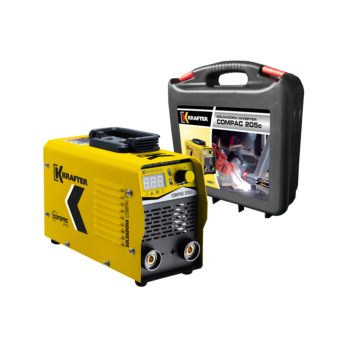 SOLDADORA KRAFTER COMPAC 205C